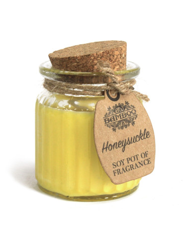 Soy wax candle Honeysuckle 7 x 5.5 x 5.5 (cm)